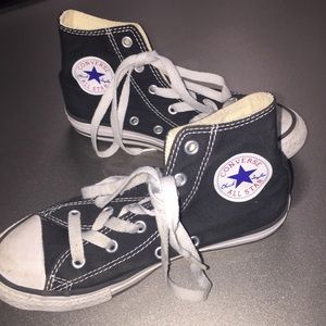 High top black converse